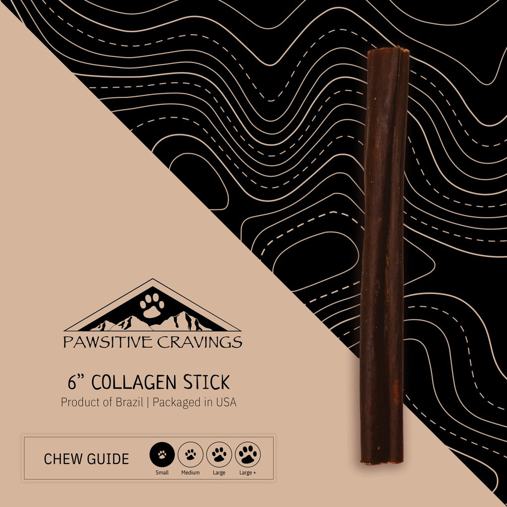 Pawsitive Cravings 100 CT 6 inch Collagen-No Label (100ct / $1.30ea)