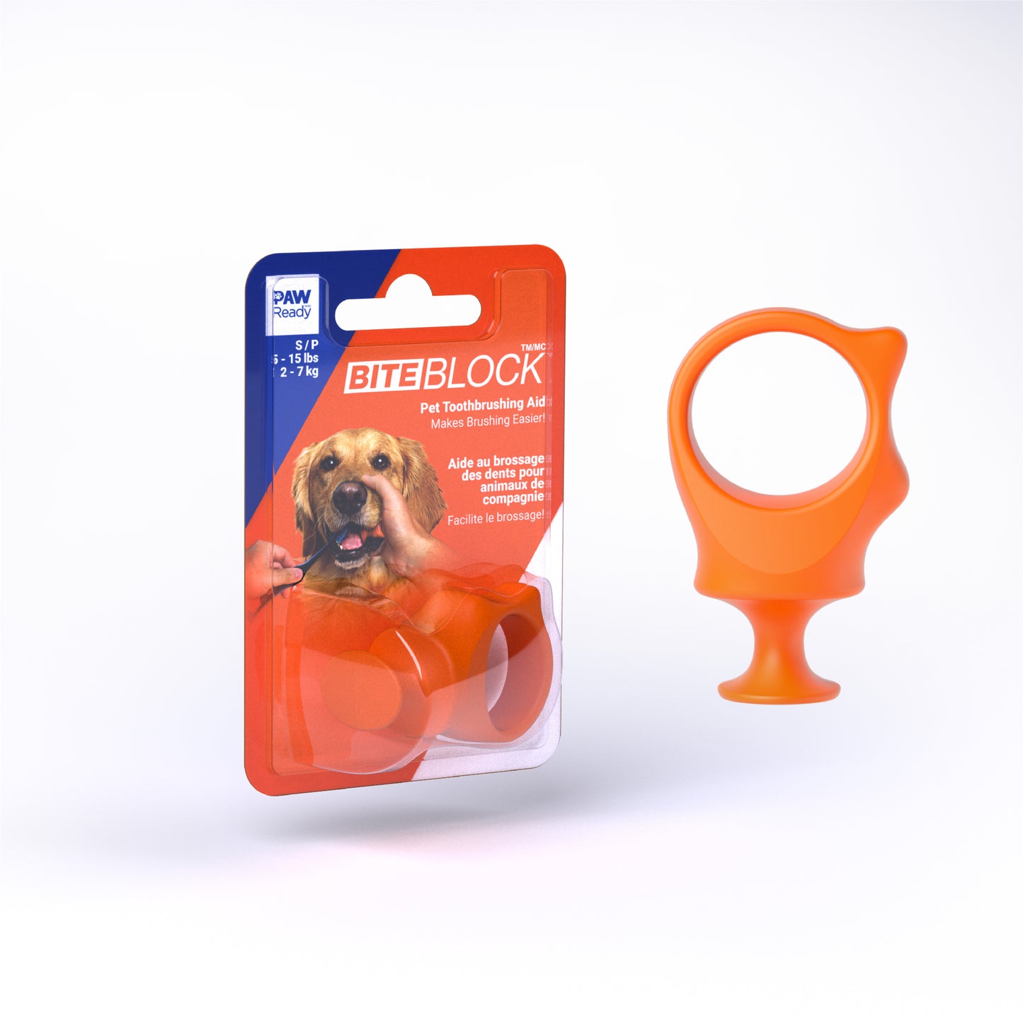 Paw Ready BrushMate Biteblock - Small Biteblock