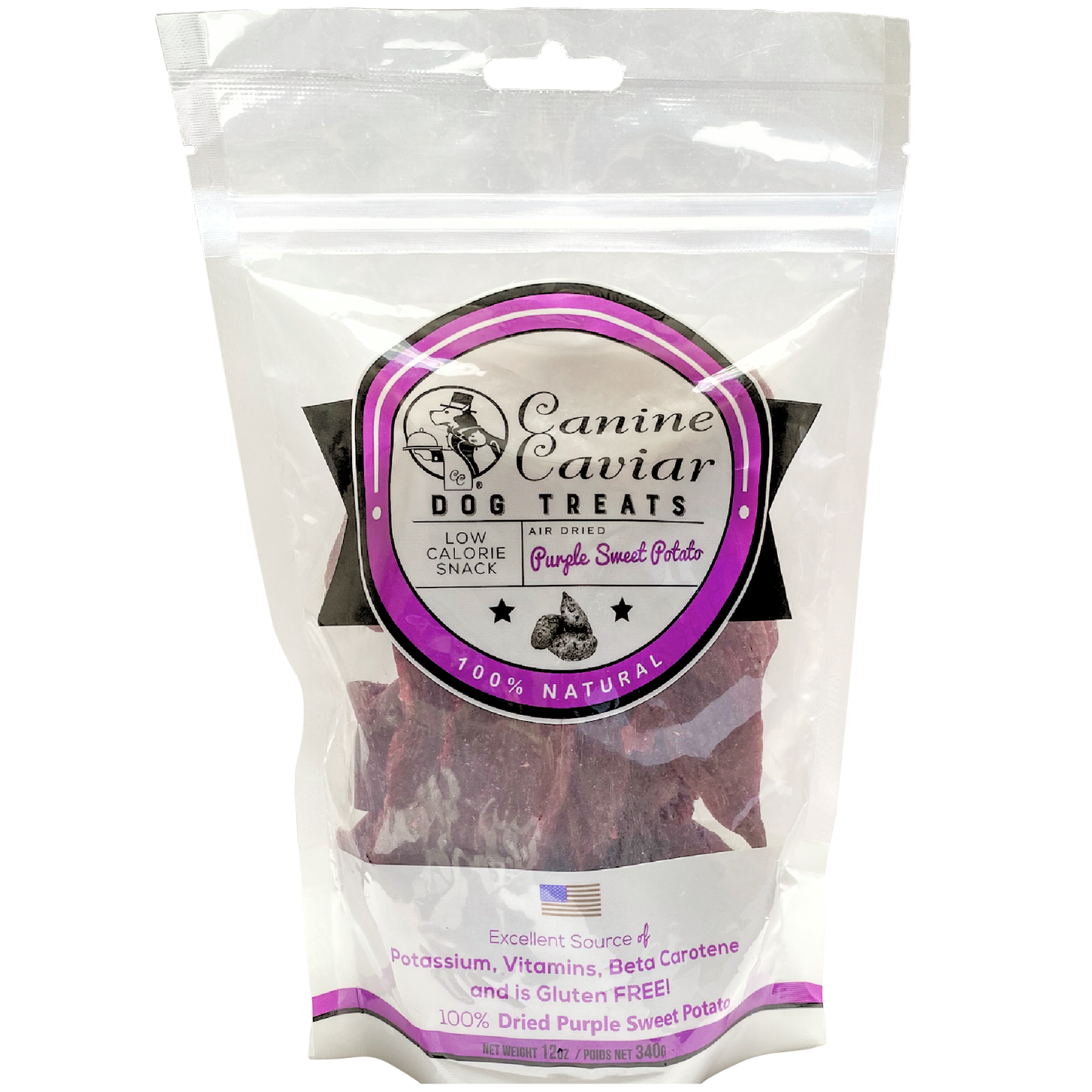 Papa Bow Wow (Canine Caviar) Purple Sweet Taters 12 oz