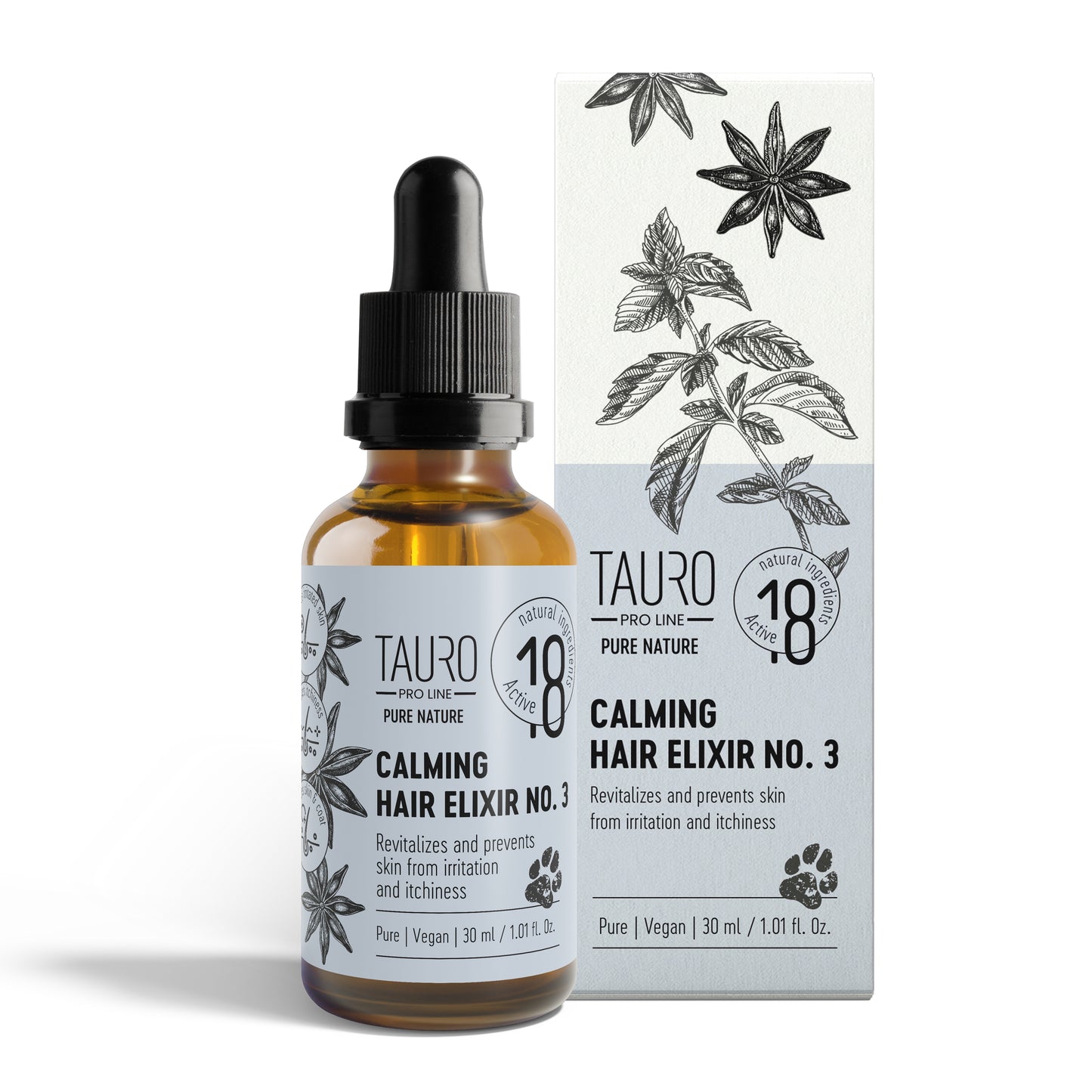 Tauro Pro Line Calming Hair Elixir No. 3, 1 fl oz
