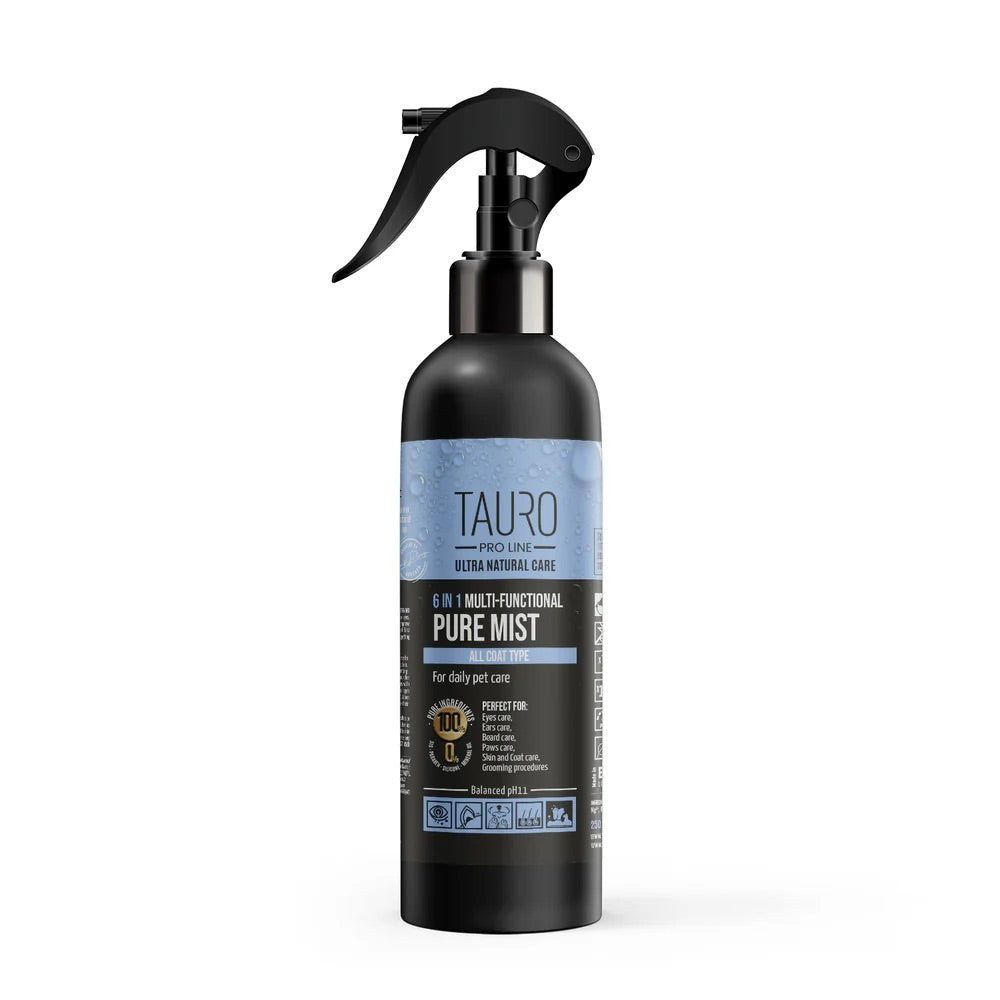 Tauro Pro Line Ultra Natural Care 6in1 Multi-Functional Pure Mist Spray, 8.5 fl oz
