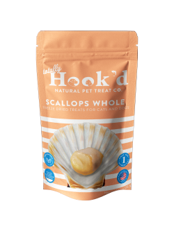 Totally Hook'd Scallop Freeze-Dried Dog & Cat Treats