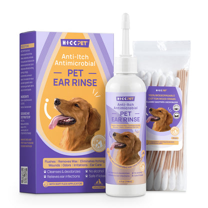 HICC Pet Ear Rinse 4 fl oz