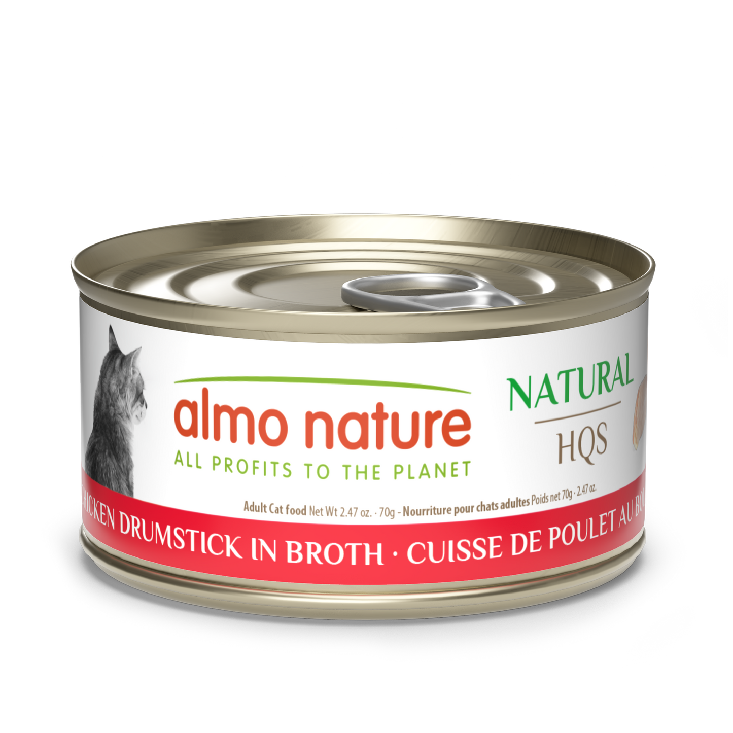 Almo Nature Natural HQS Chicken Drumstick in Broth
