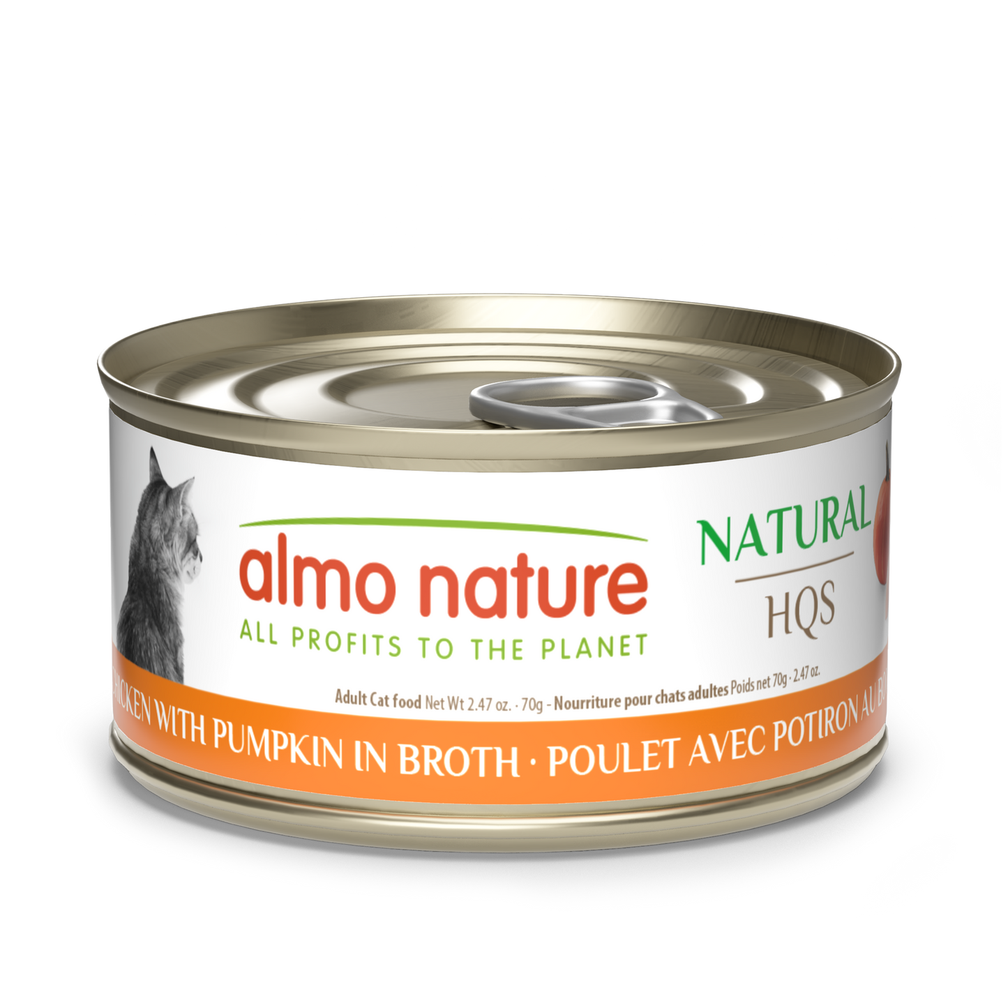 Almo Nature Natural HQS Chicken with Pumpkin in broth