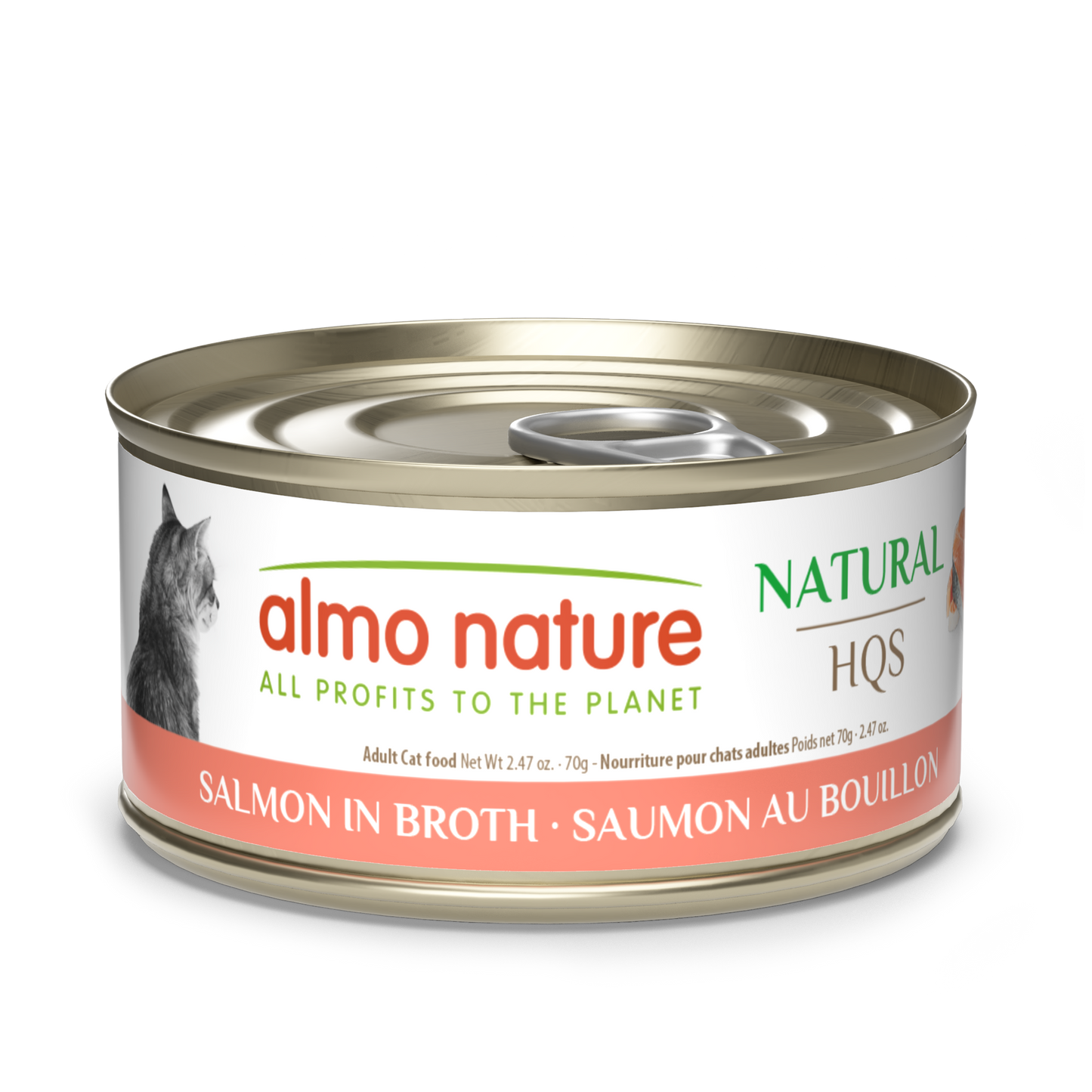 Almo Nature Natural HQS Salmon in broth