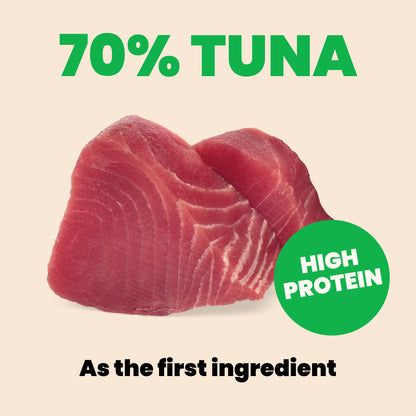 Almo Nature Natural HQS Tuna and Whitebait Smelt in broth