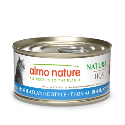Almo Nature Natural HQS Tuna in broth Atlantic Style