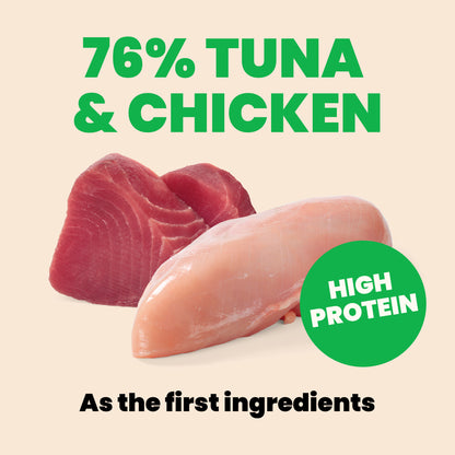 Almo Nature Natural HQS Tuna and Chicken in broth