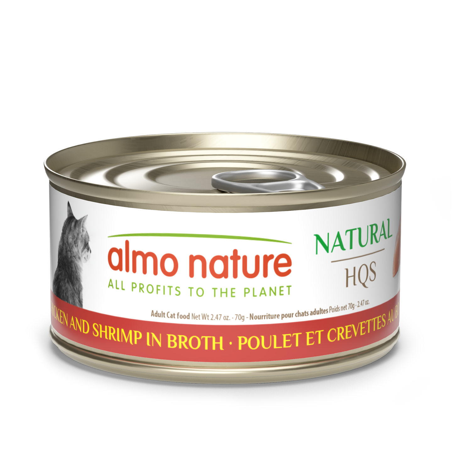 Almo Nature Natural HQS Chicken and Shrimp in broth