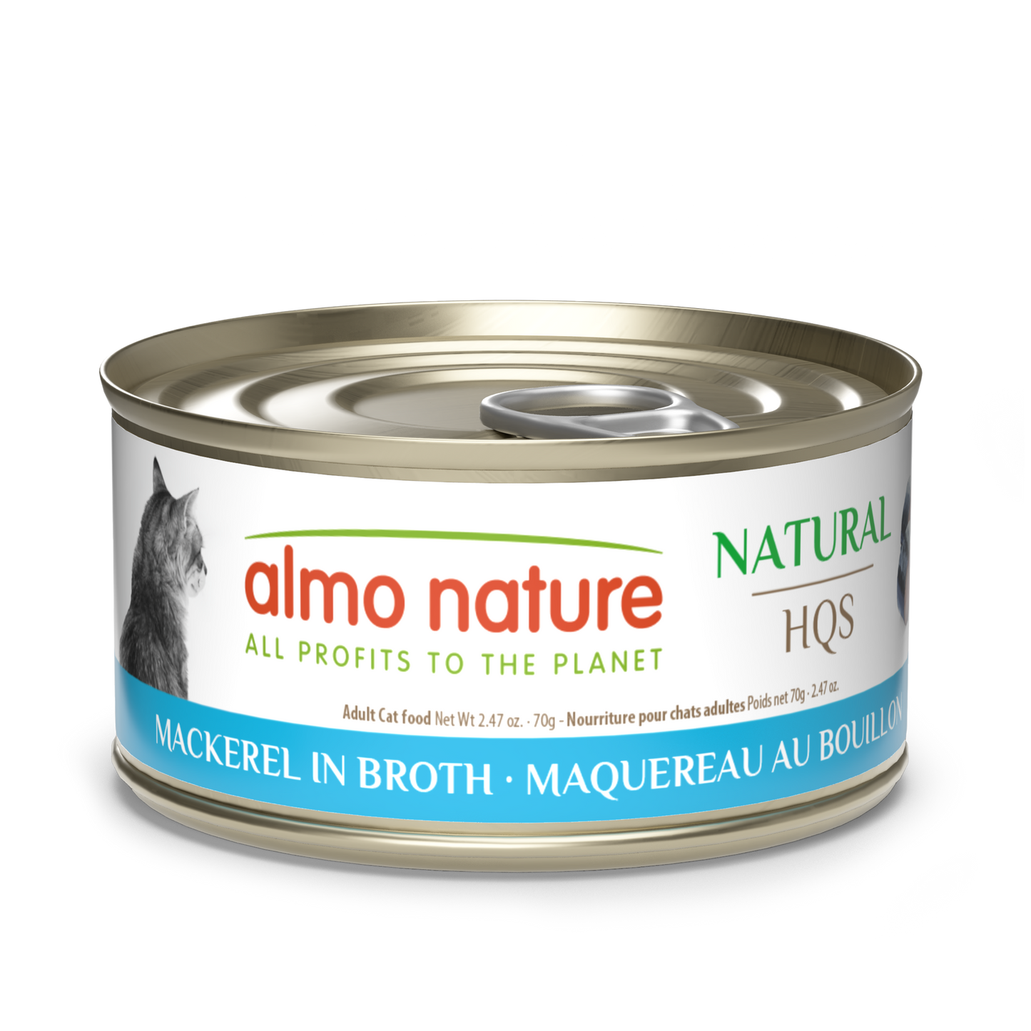 Almo Nature Natural HQS Mackerel in broth