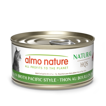 Almo Nature Natural HQS Tuna in broth Pacific Style