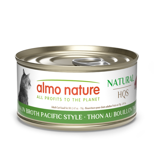 Almo Nature Natural HQS Tuna in broth Pacific Style