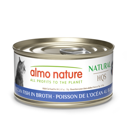 Almo Nature Natural HQS Ocean Fish in broth