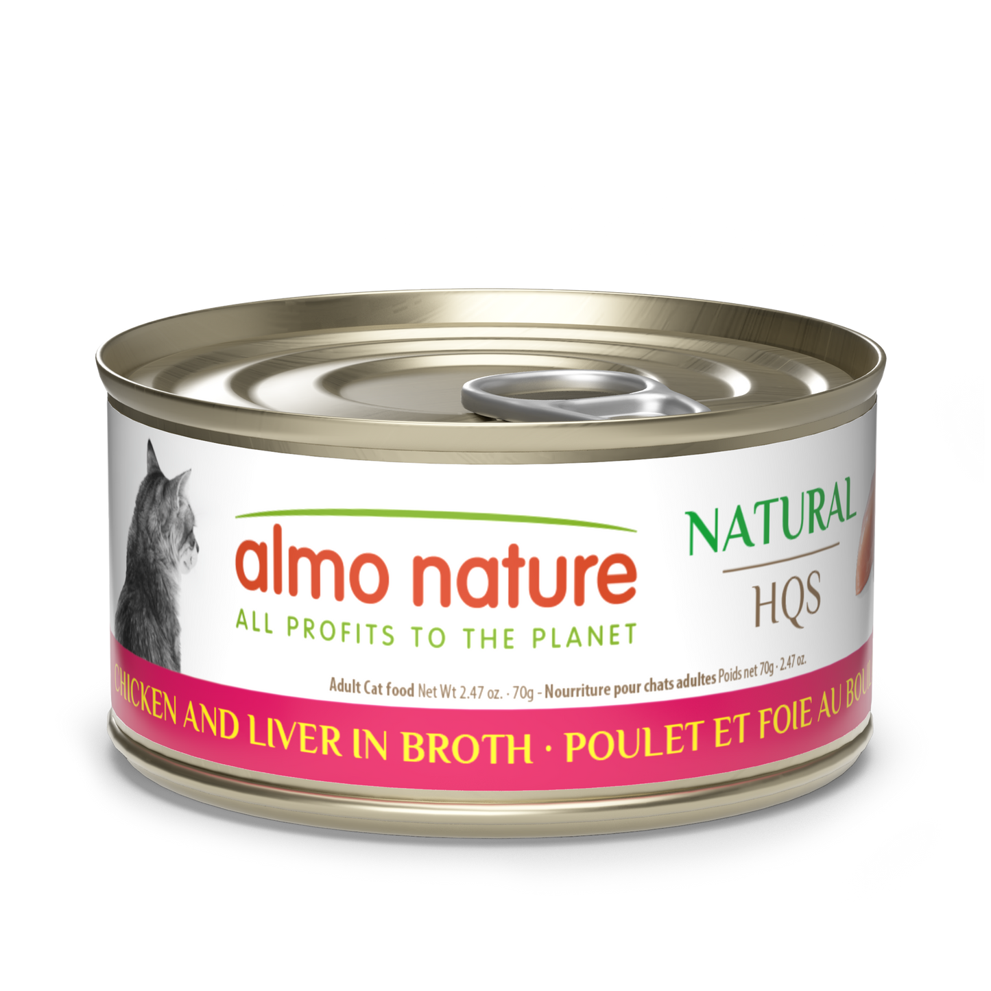 Almo Nature Natural HQS Chicken and Liver in broth