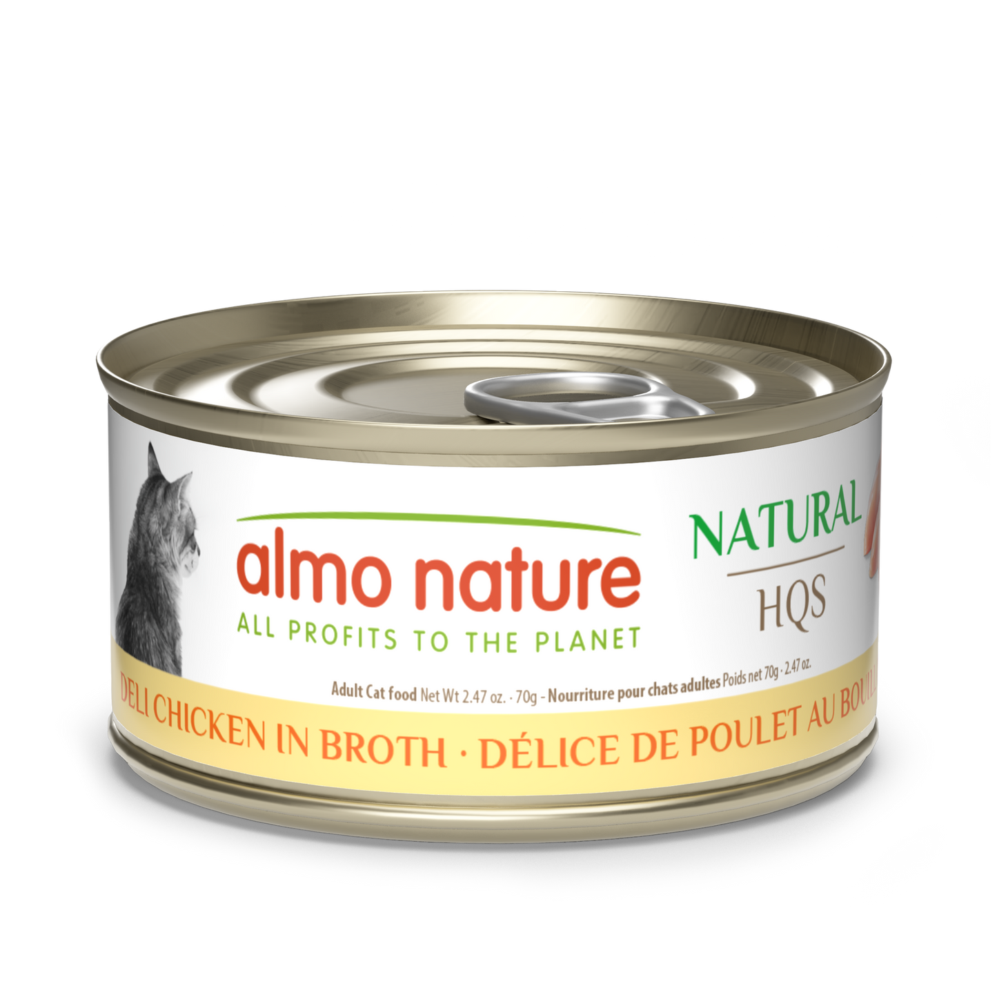 Almo Nature Natural HQS Deli Chicken in broth