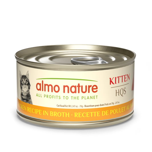 Almo Nature Natural HQS Chicken Recipe in broth - Kitten