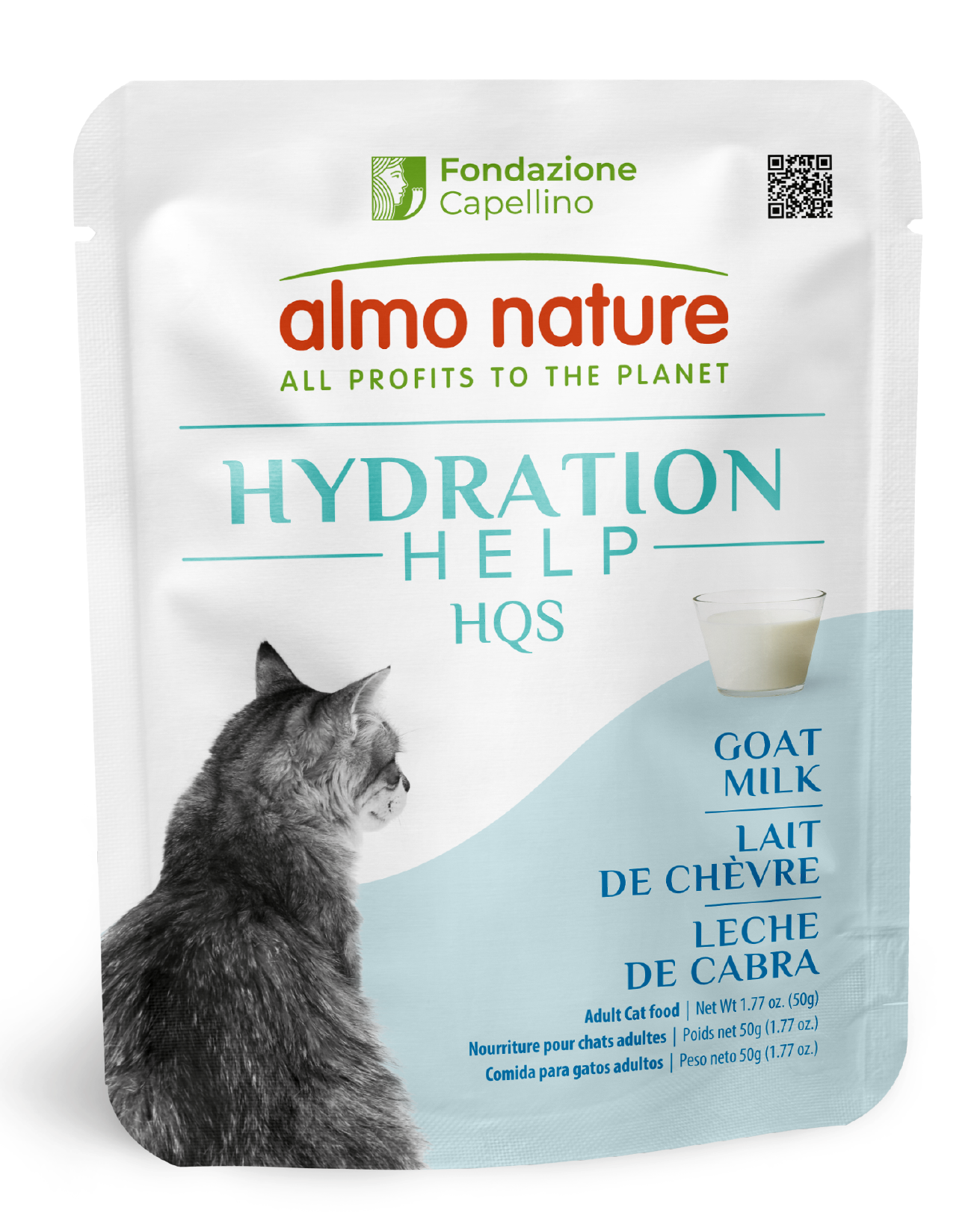 Almo Nature Hydration Help HQS Goat Milk