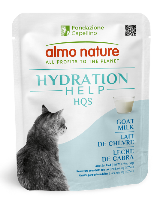 Almo Nature Hydration Help HQS Goat Milk