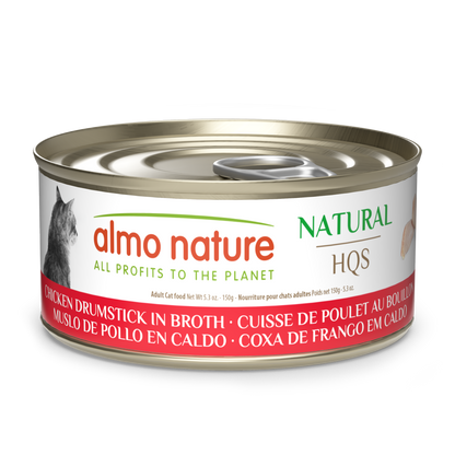 Almo Nature Natural HQS Chicken Drumstick in Broth