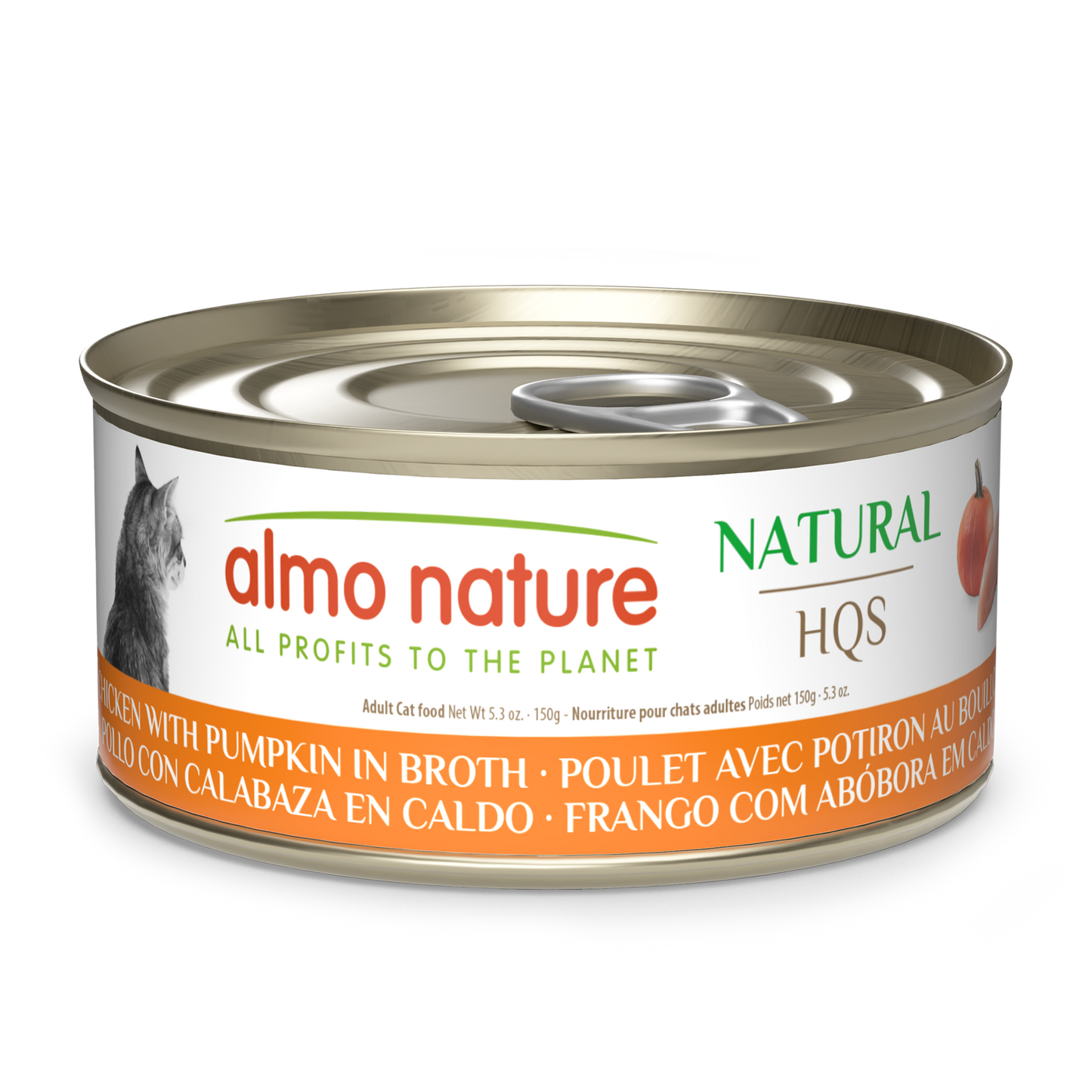 Almo Nature Natural HQS Chicken with Pumpkin in broth