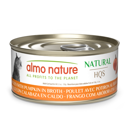 Almo Nature Natural HQS Chicken with Pumpkin in broth