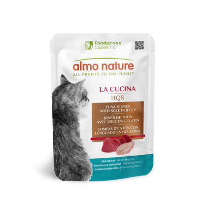 Almo Nature La Cucina Tuna Dinner with Sole in jelly