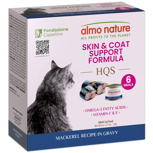 Almo Nature Skin & Coat Support Formula – Mackerel recipe in gravy