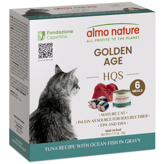 Almo Nature Golden Age - Tuna Recipe with Ocean Fish in Gravy