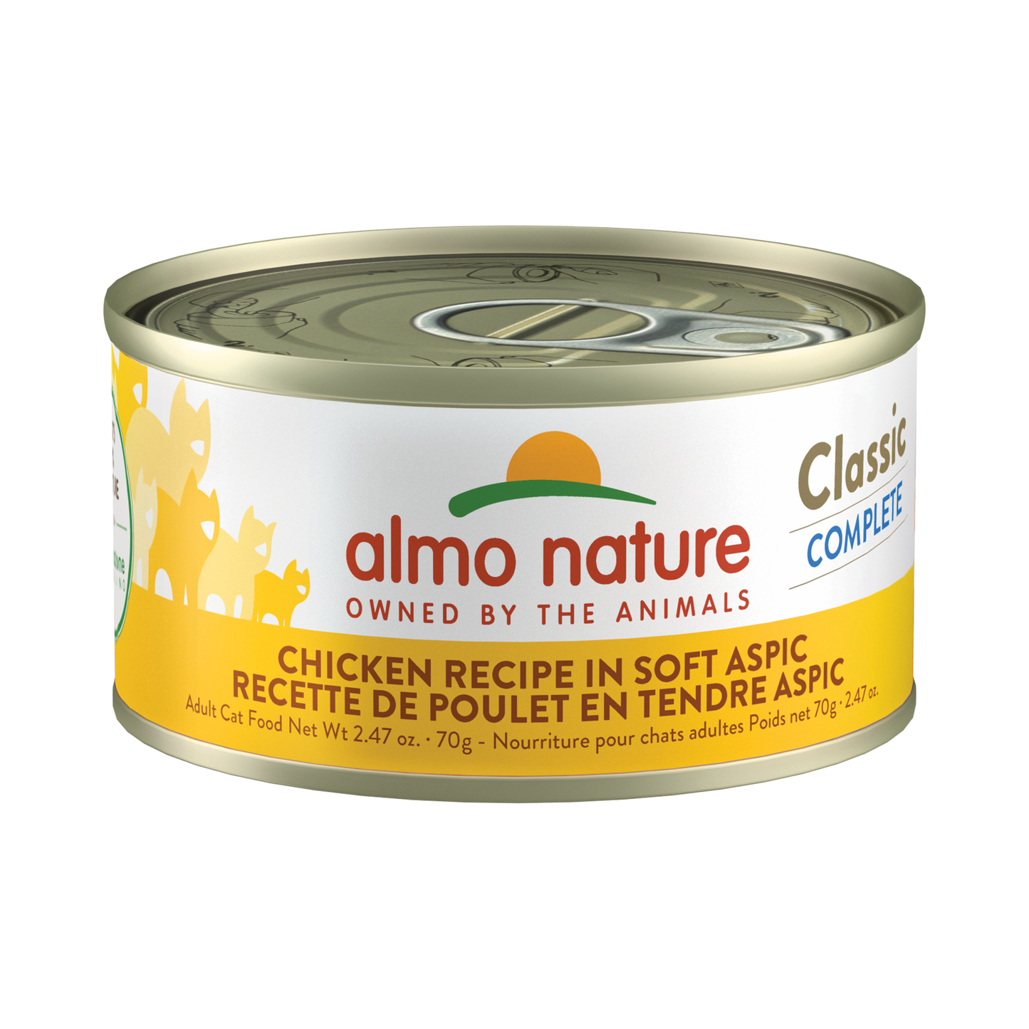 Almo Nature Classic Complete Chicken Recipe in soft aspic
