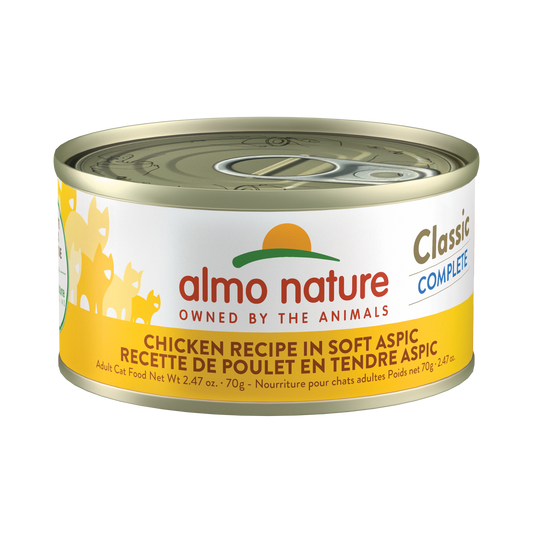 Almo Nature Classic Complete Chicken Recipe in soft aspic