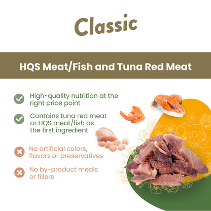 Almo Nature Classic Complete Tuna Recipe with Salmon in soft aspic