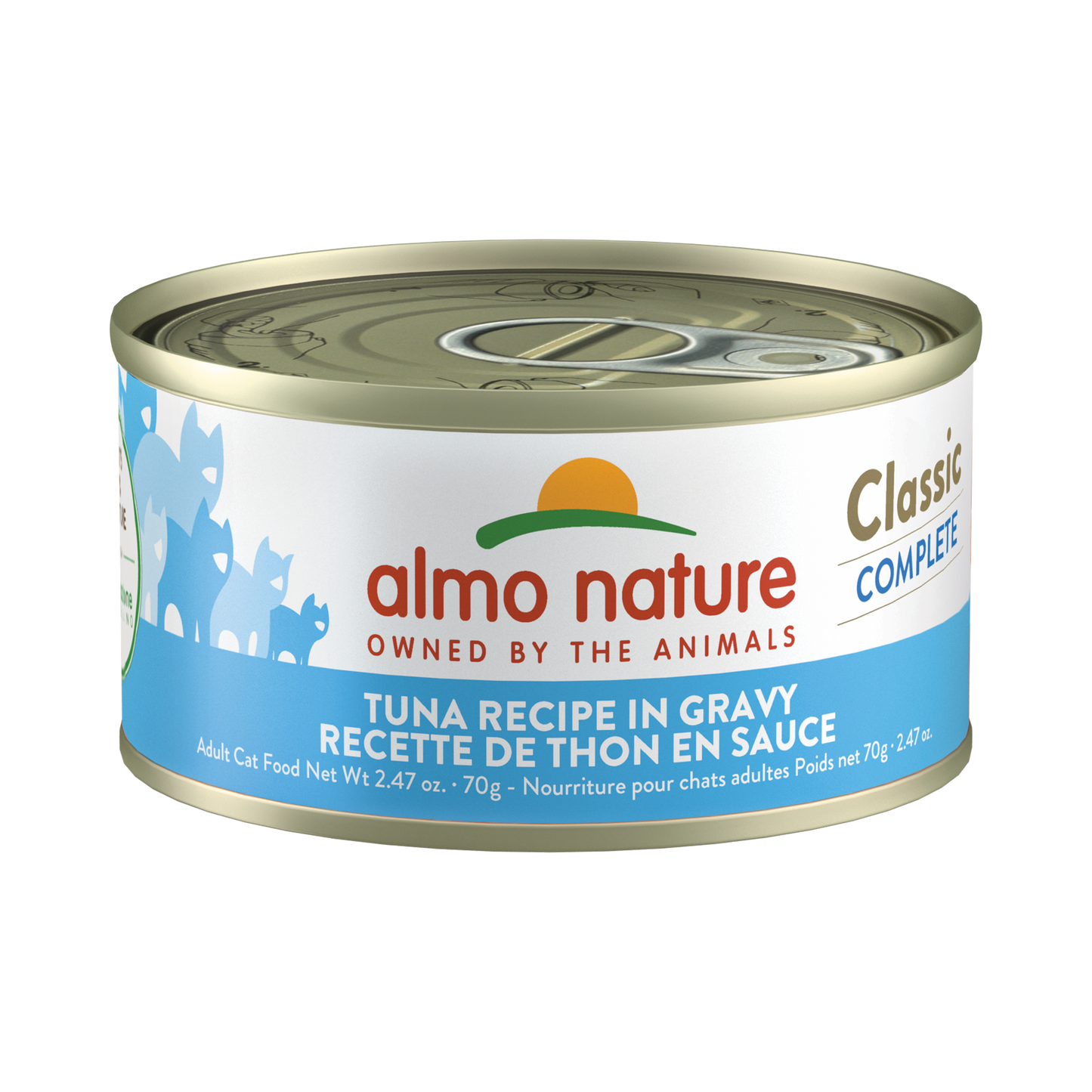 Almo Nature Classic Complete Tuna Recipe in gravy
