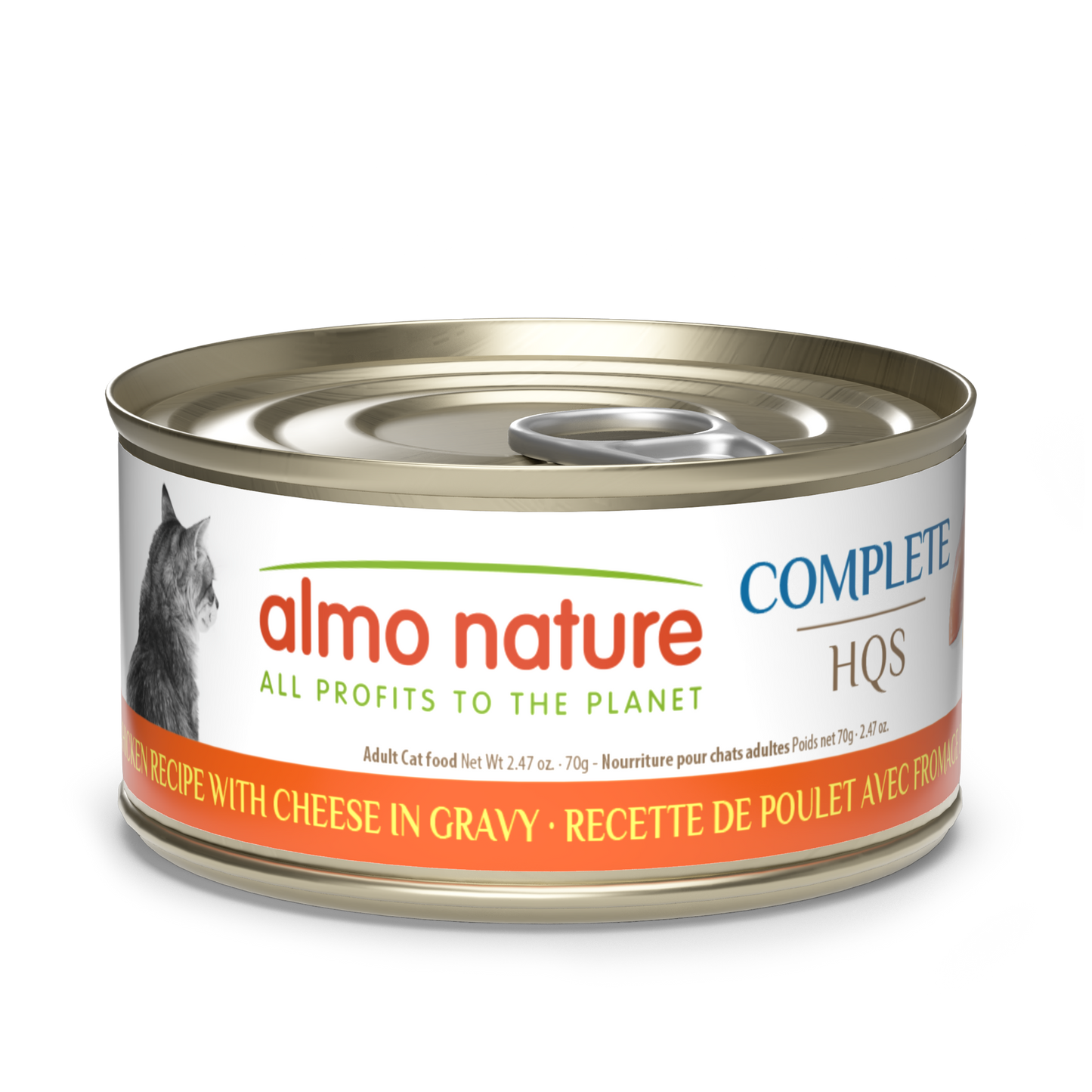 Almo Nature Complete HQS Chicken Recipe with Cheese in gravy