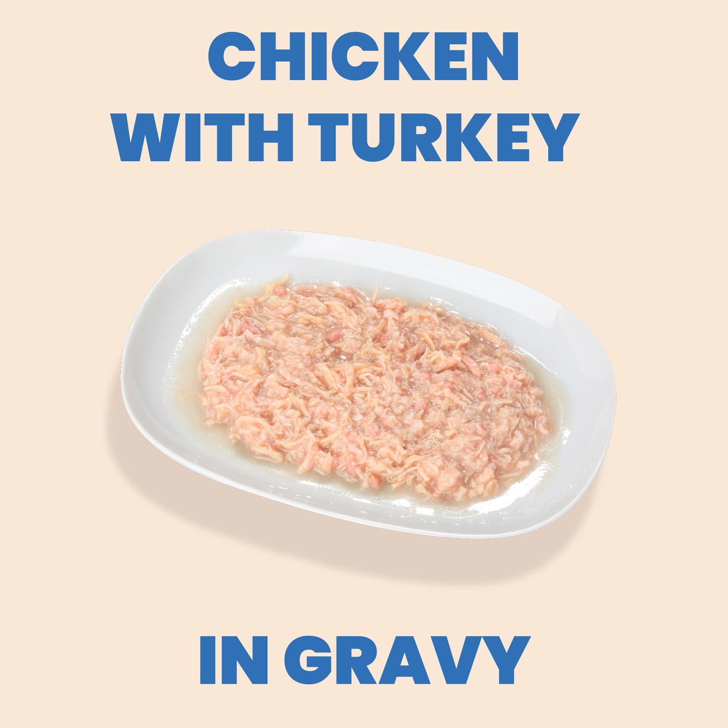 Almo Nature Complete HQS Chicken Recipe with Turkey in gravy