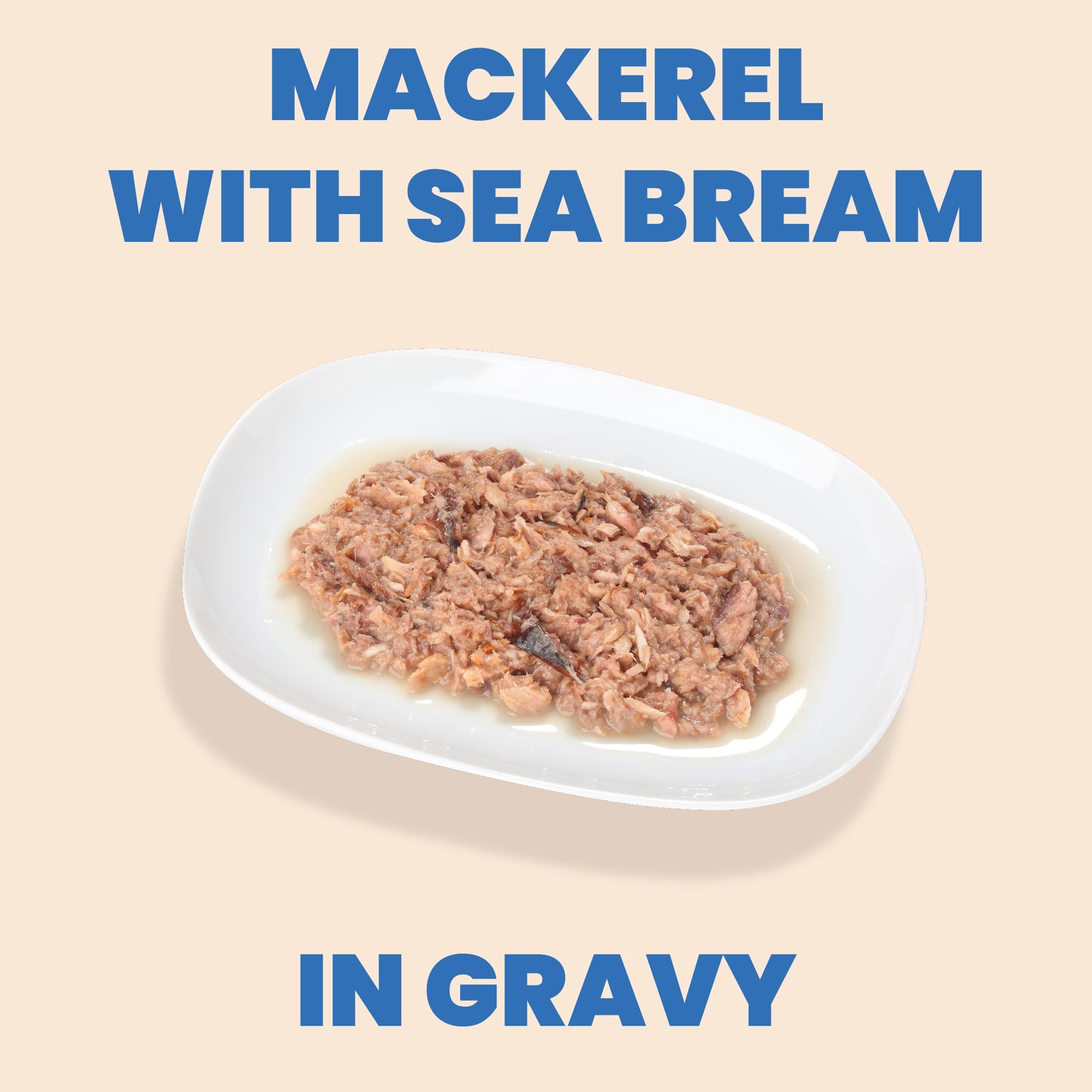 Almo Nature Complete HQS Mackerel Recipe with Sea Bream in gravy