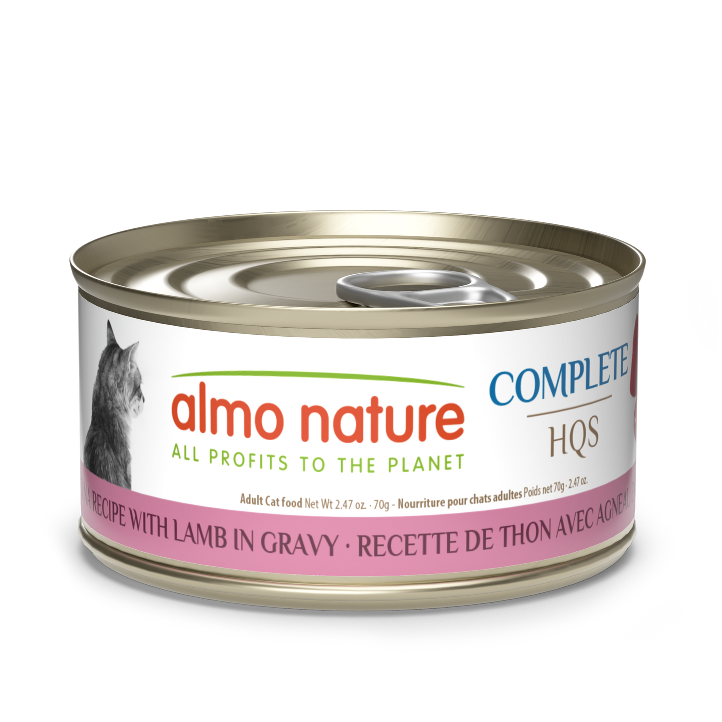 Almo Nature Complete HQS Tuna Recipe with Lamb in gravy