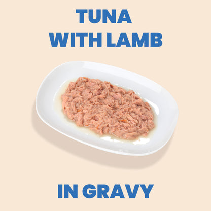 Almo Nature Complete HQS Tuna Recipe with Lamb in gravy