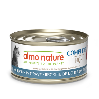 Almo Nature Complete HQS Deli Tuna Recipe in gravy