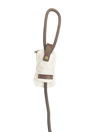 Bespoke Paws Dangle-free PAWSH POUCH Waste Bag Dispenser Ivory (Pack of 2)