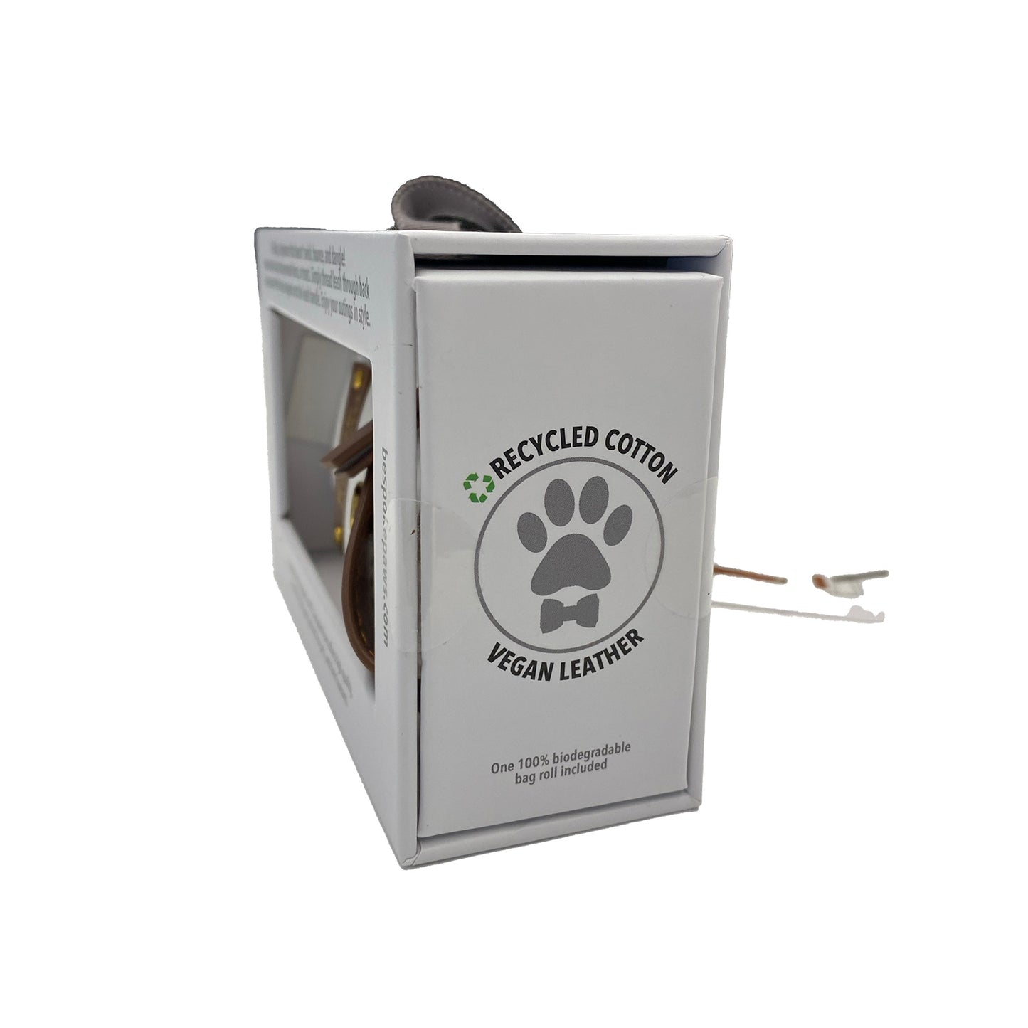 Bespoke Paws Dangle-free PAWSH POUCH Waste Bag Dispenser Ivory (Pack of 2)