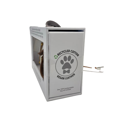 Bespoke Paws Dangle-free PAWSH POUCH Waste Bag Dispenser Ivory (Pack of 2)