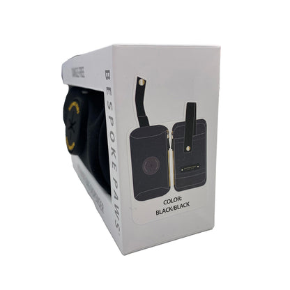 Bespoke Paws Dangle-free PAWSH POUCH Waste Bag Dispenser Black (Pack of 2)