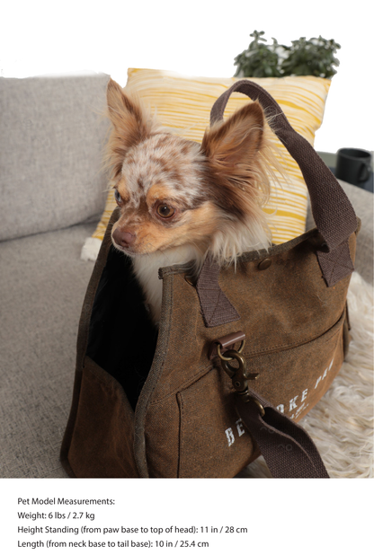 Bespoke Paws THE DAILY Pet Carrier Army (Pack of 2)