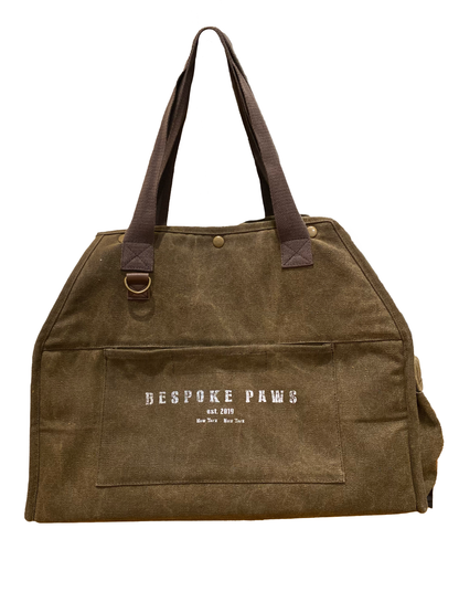 Bespoke Paws THE DAILY Pet Carrier Army (Pack of 2)