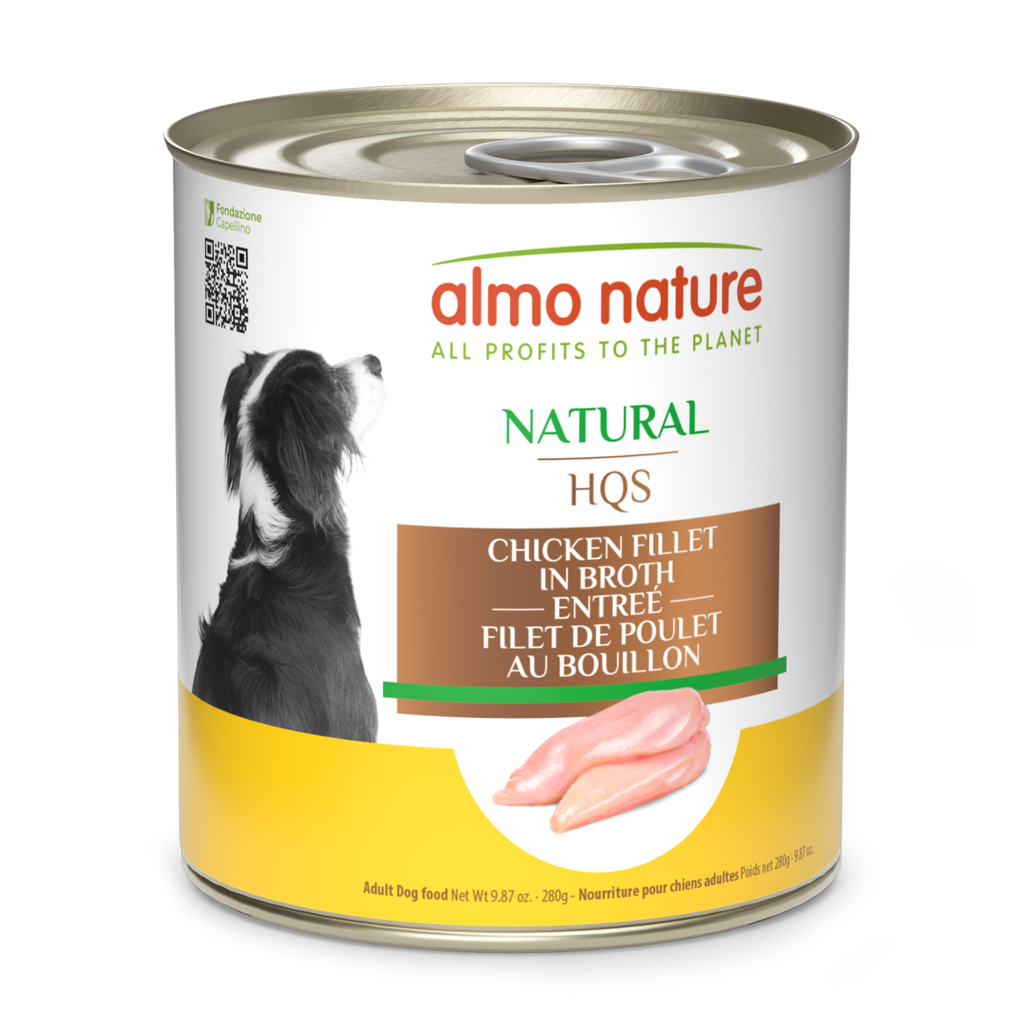 Almo Nature Natural HQS Chicken Fillet Entree in broth