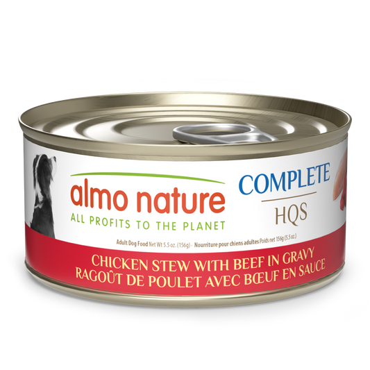 Almo Nature Complete HQS Chicken Stew with Beef