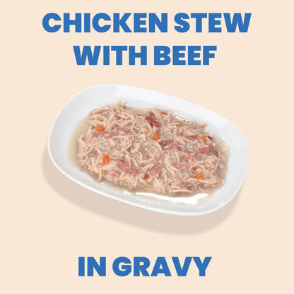Almo Nature Complete HQS Chicken Stew with Beef