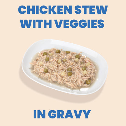 Almo Nature Complete HQS Chicken Stew with Veggies