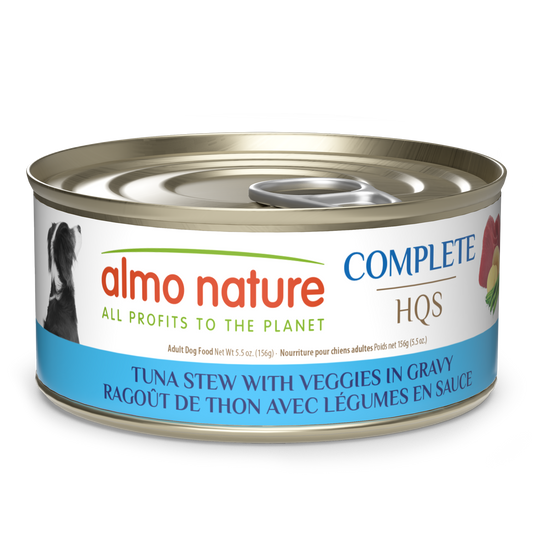 Almo Nature Complete HQS Tuna Recipe with Pumpkin in gravy
